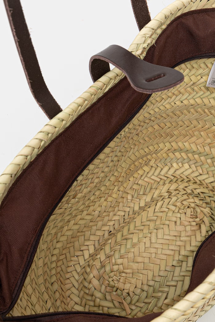 Answear.LAB kabelka typu shopper dámska pletená 42202.hak béžová