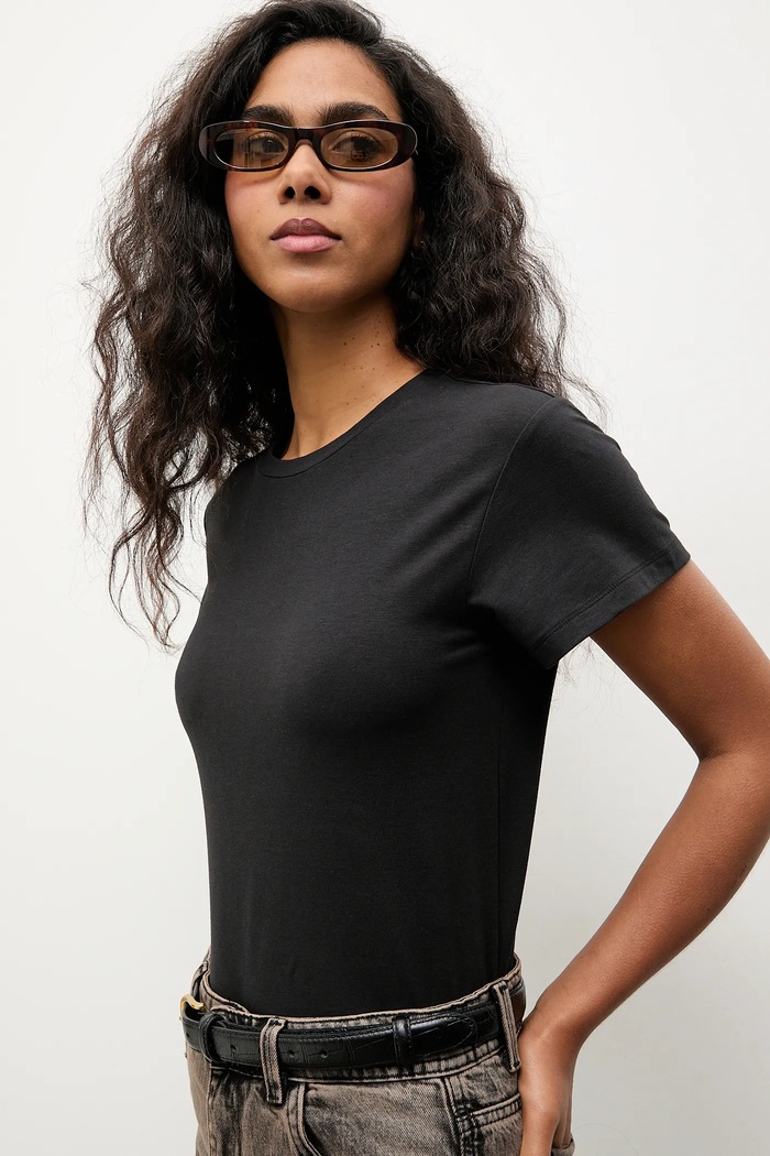 Answear.LAB t-shirt nero TR1.tok
