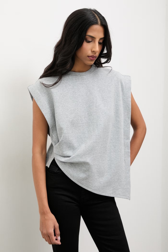 Answear.LAB Top damskie regular szary JH3237.isr