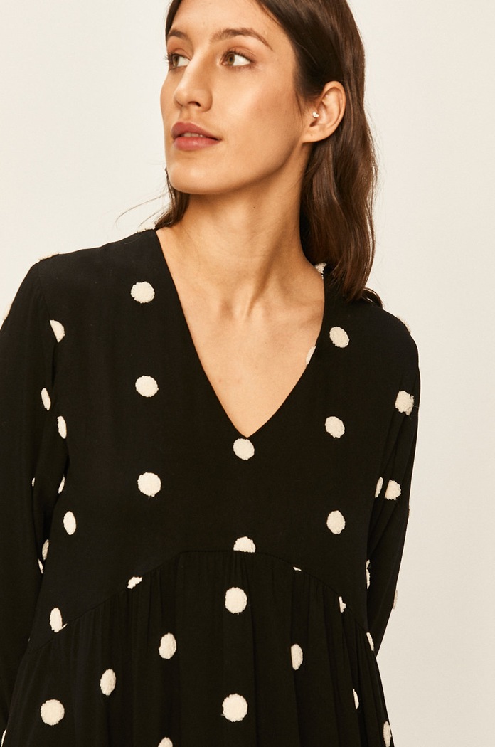 Answear Lab rochie negru WW20.SUD06ins