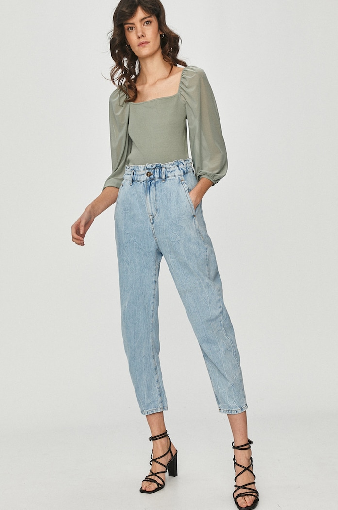 Answear Lab jeans PIU.2.2.DA albastru WW21