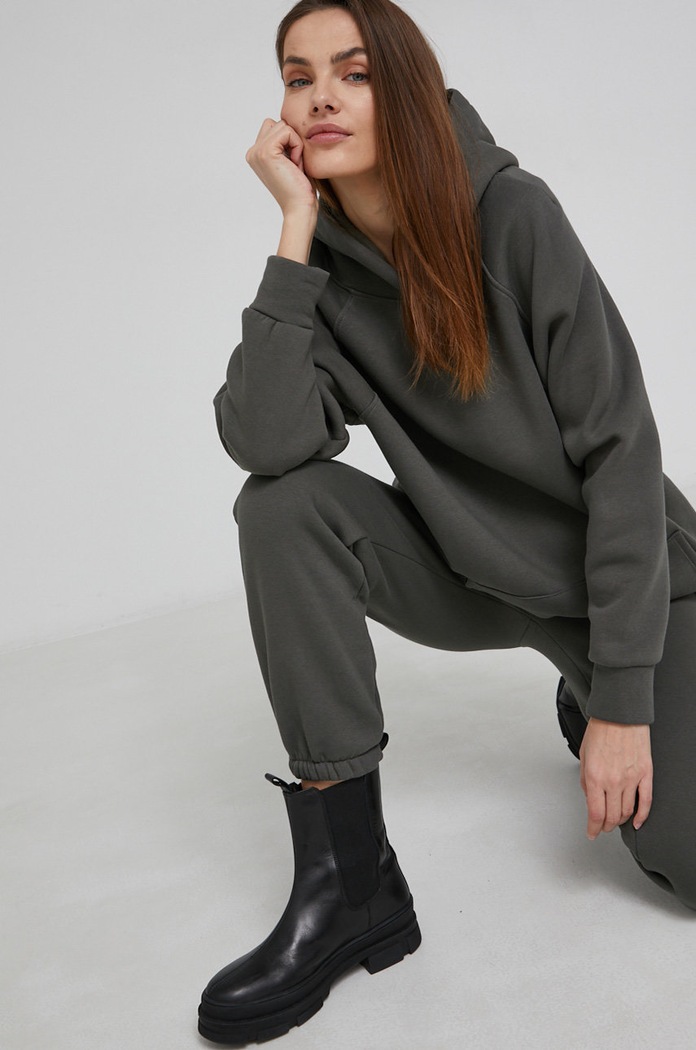 Answear Lab trening tricotaj verde 4025.3992.1.DA