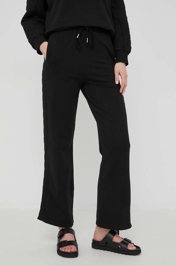Answear Lab dres bawełniany czarny 04388.DB