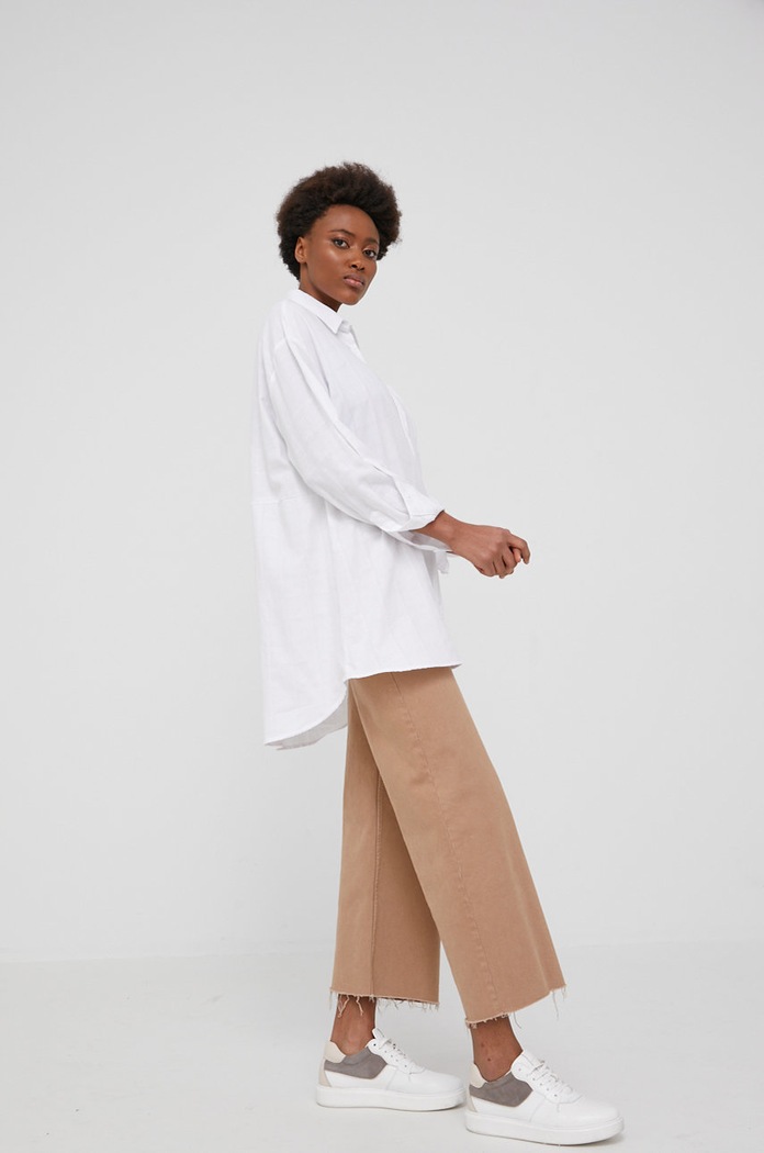 Answear.LAB relaxed biela 125527500.DA