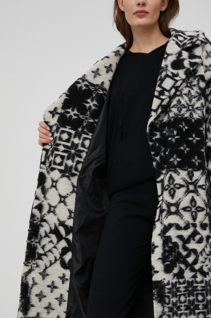 Answear Lab płaszcz wełniany 9954.KR