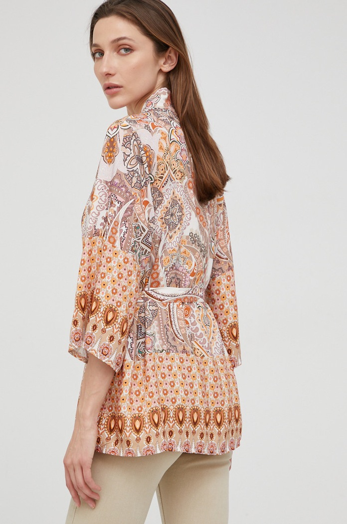 Oblečenie Kimono Answear.LAB 21105.1W oranžová