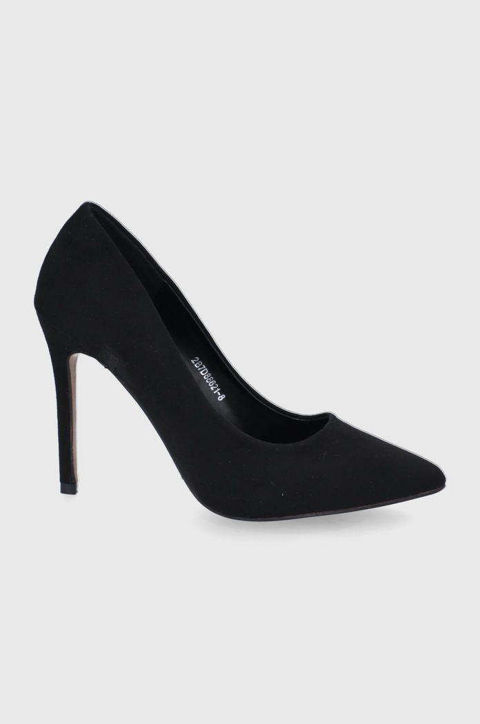 Lodičky Answear.LAB ihličkový čierna 2B7D88621.1KR