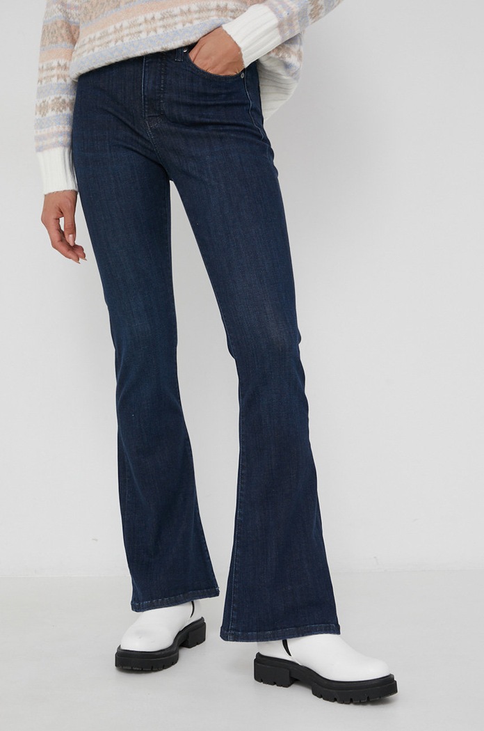 Answear Lab Jeansy granatowy GUS.02.1KR