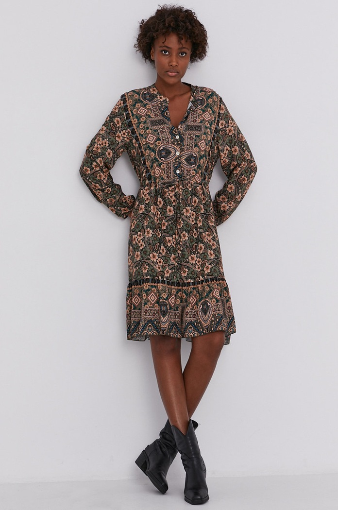 Answear Lab rochie mini verde 451.7.2KR