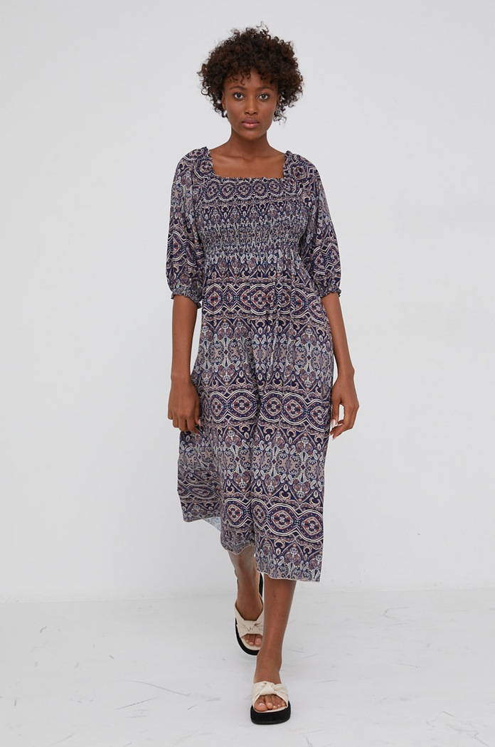 Answear Lab rochie G5030.1.KR bleumarin WZ21