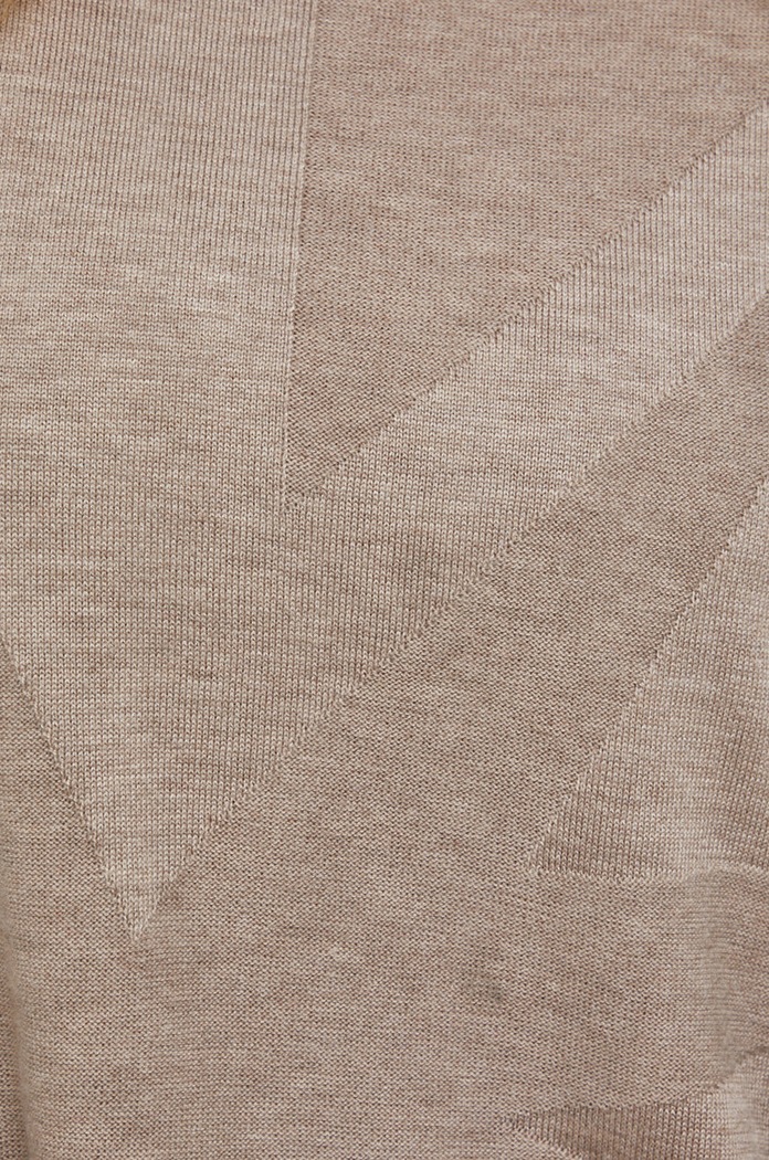 Answear Lab Sukienka z wełną 90185.1KR beżowy
