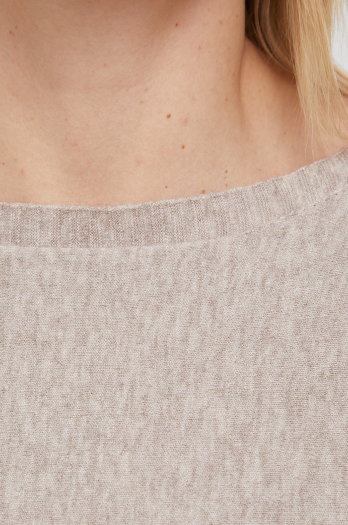 Answear Lab Sukienka i sweter TD110.3KR beżowy