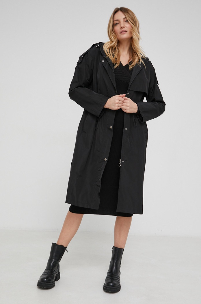 Answear Lab rochie TT2937.1KR negru WW22