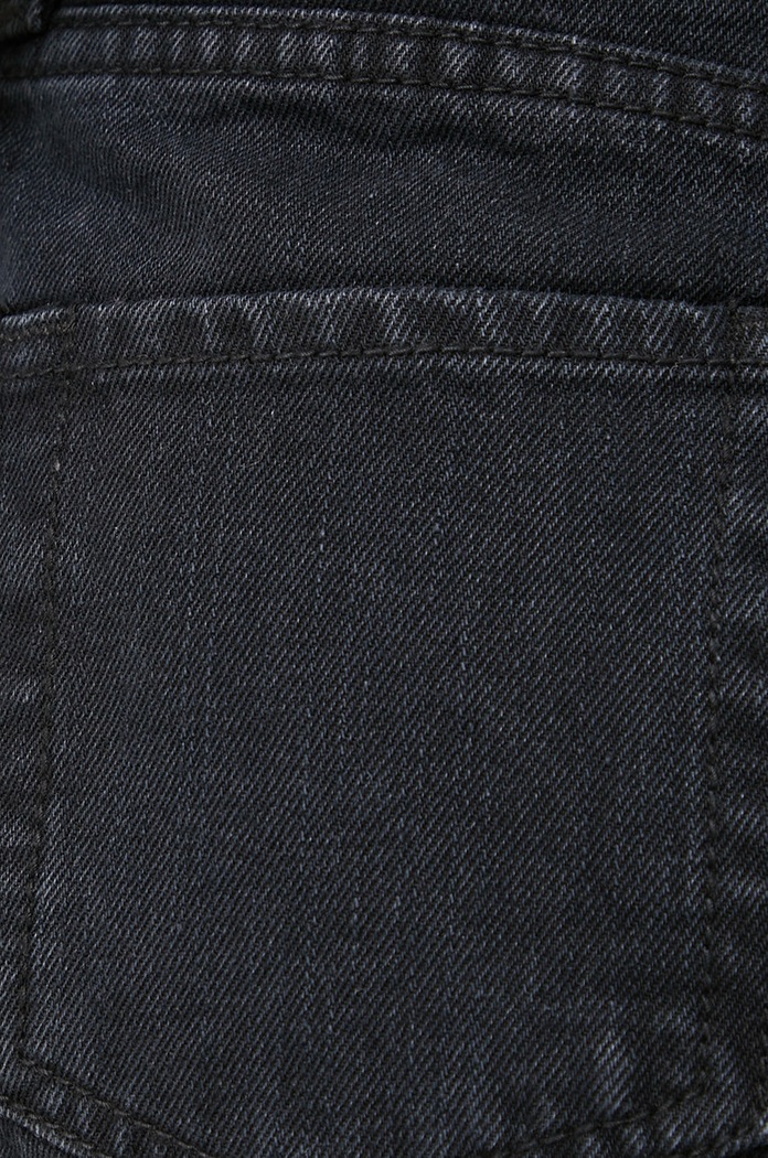 Answear Lab szorty jeansowe czarny ITA9086.DB