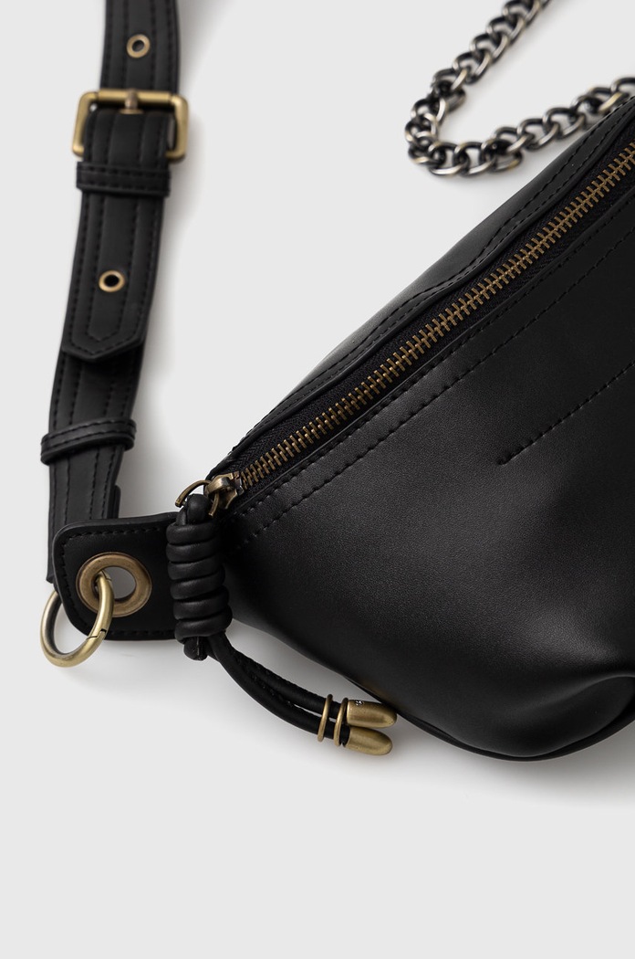 Ledvinka Answear.LAB bag14..DB černá WZ22