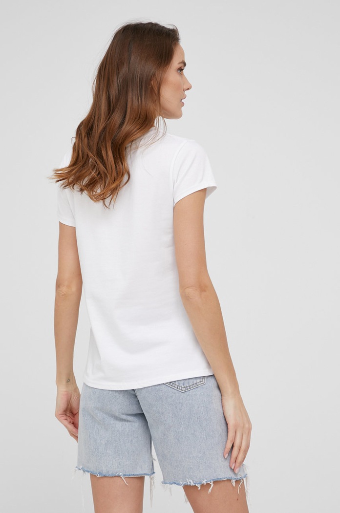 Answear Lab t-shirt 18116.12.DA biały WW22