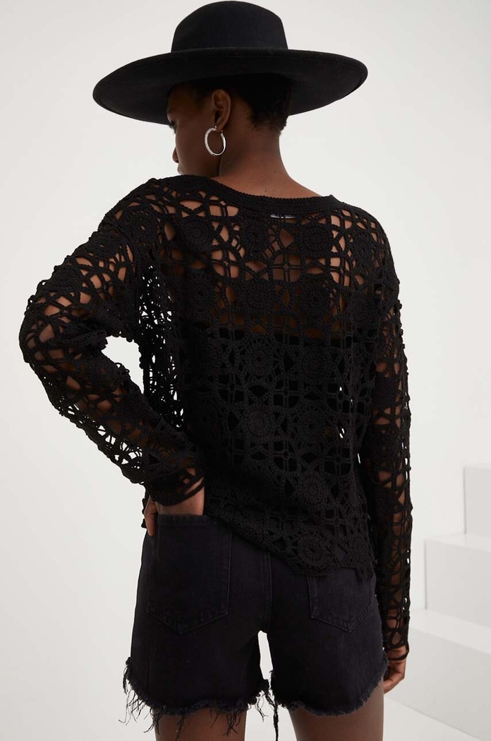 Odzież Answear Lab sweter bdd05b.js czarny