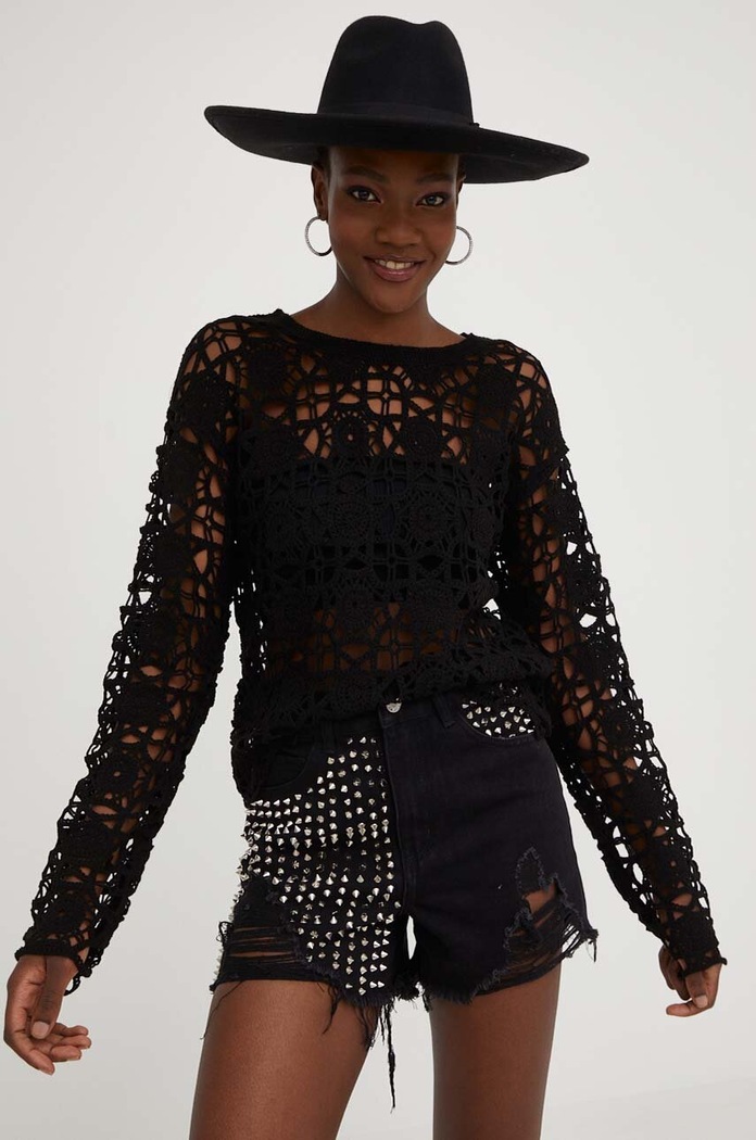 Answear Lab sweter czarny bdd05b.js
