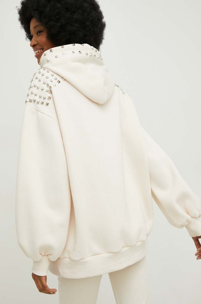 Odzież Answear Lab bluza X kolekcja limitowana SISTERHOOD 5287.KK beżowy