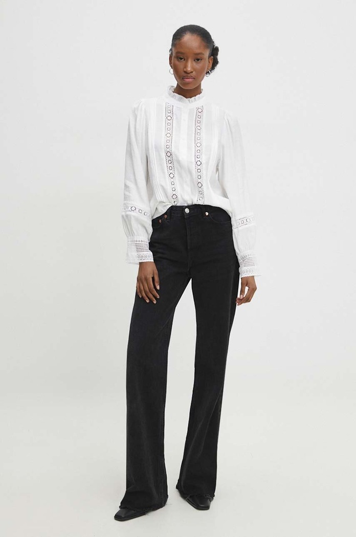 Риза Answear.LAB 3690.1h бял WS25