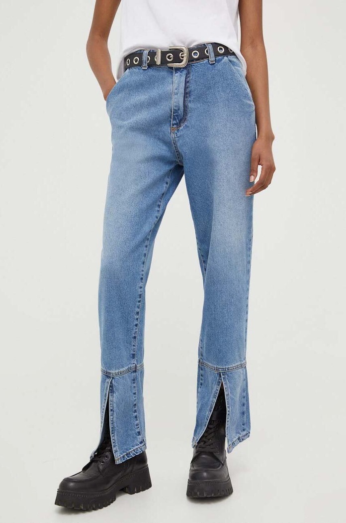 Džíny Answear.LAB PREMIUM JEANS modrá art.gold.01.KK