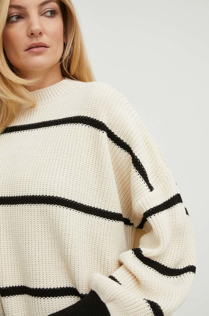 Answear Lab sweter beżowy 6611.WK