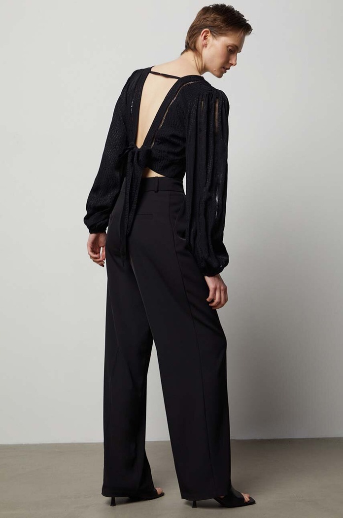 Halenka Answear.LAB hladký černá 24y23349.tdb