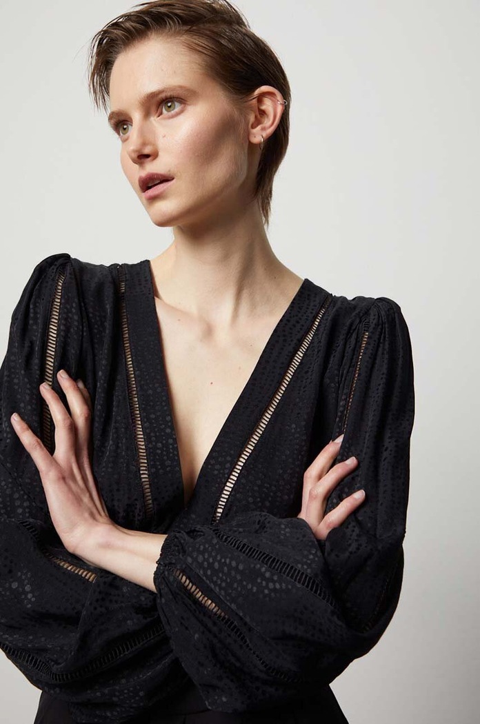 Halenka Answear.LAB 24y23349.tdb černá WW24