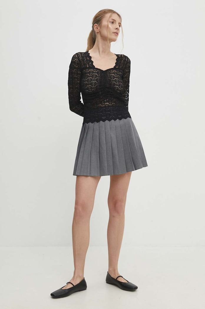 Bluza Answear Lab h4568.ijs crna WW24