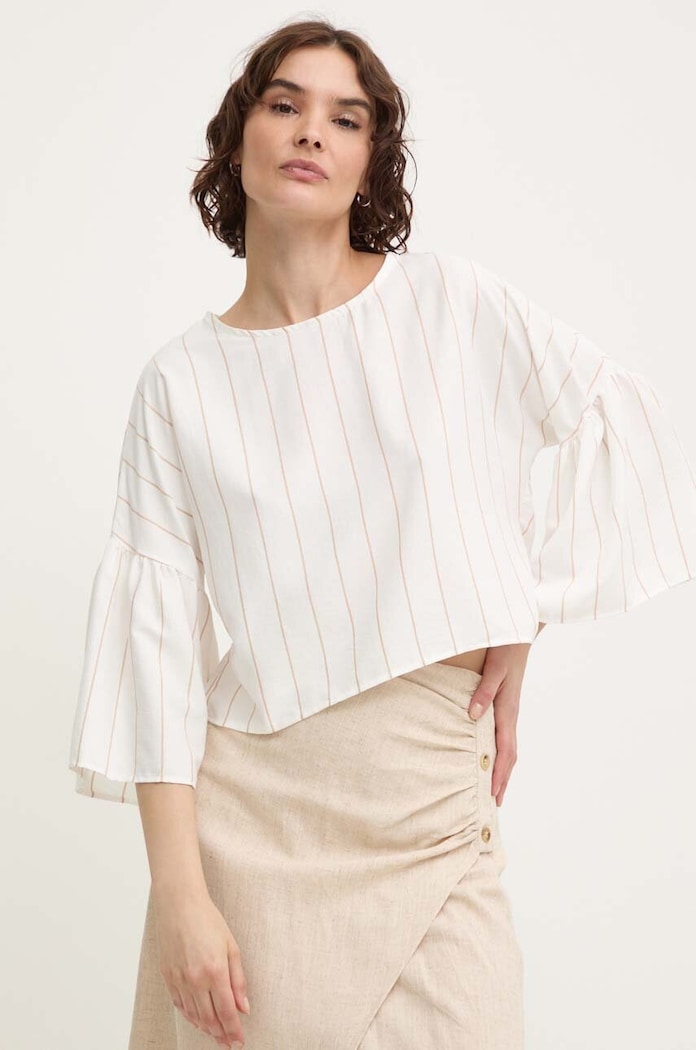 Halenka Answear.LAB pruhy béžová 27436.tjs