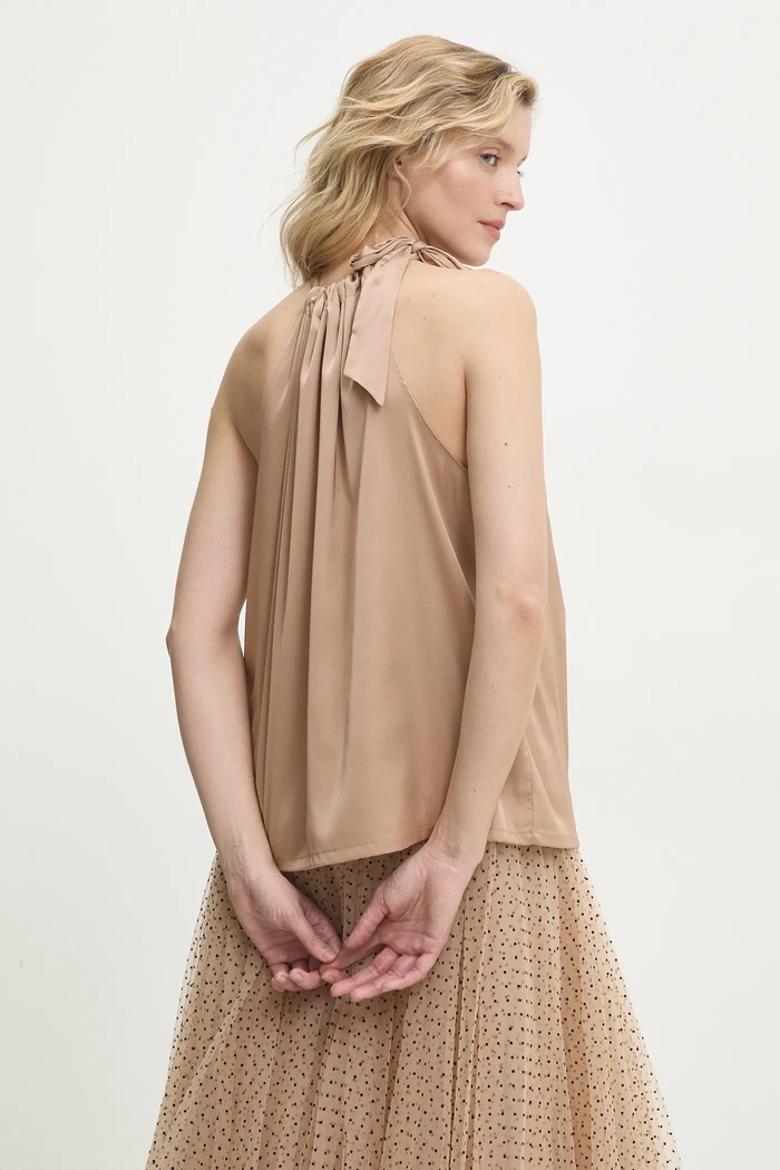 Oblečení Halenka Answear.LAB CK08090.FKK hnědá