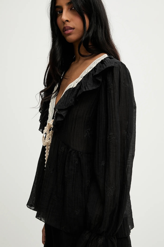 Answear Lab bluza Answear.LAB 93232.iak negru