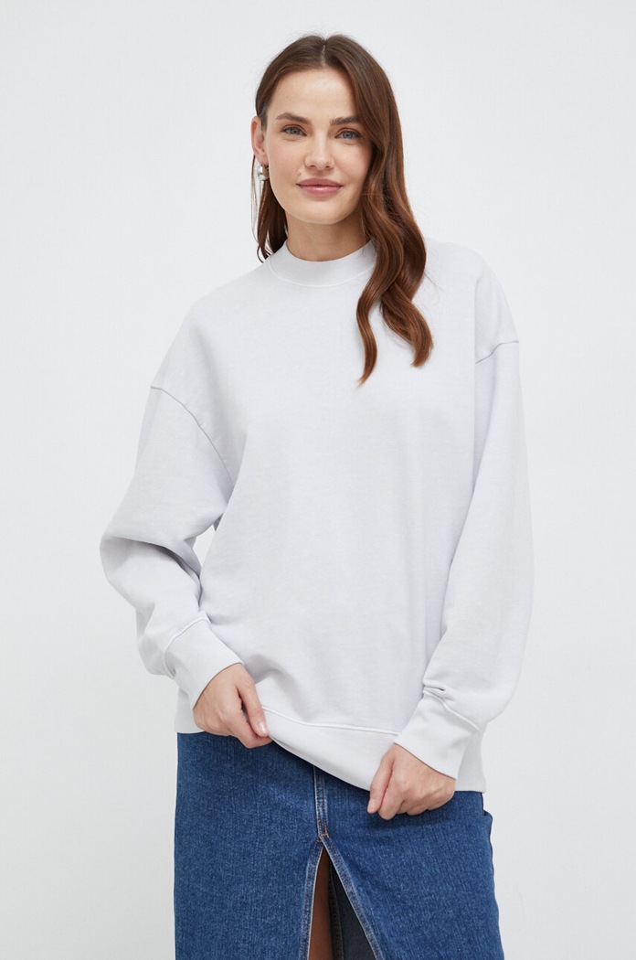 Answear Lab bluza bawełniana MC1MC2.TWK szary WW24