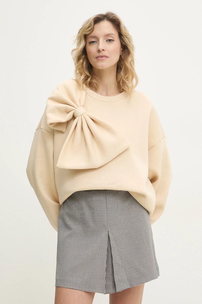 Answear.LAB Answear Lab bluza bej L7040.HWK