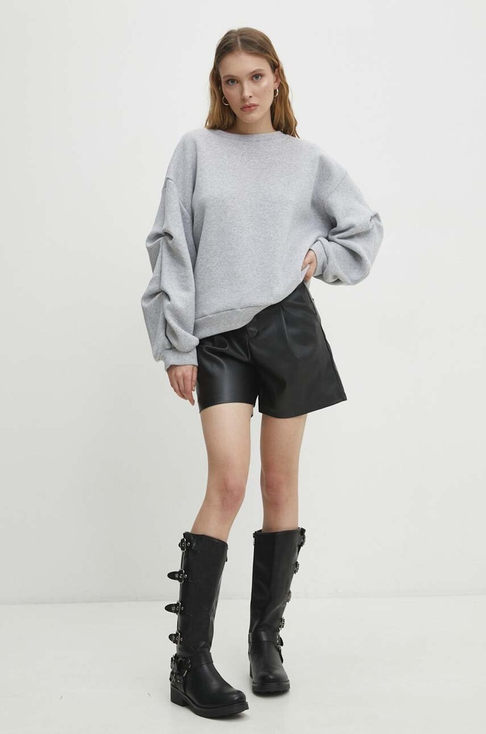 Answear Lab bluza bawełniana 5675.fjs szary WW24