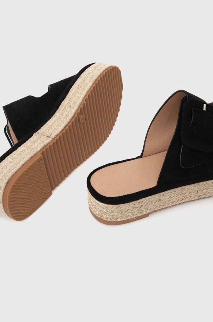 Obuwie Answear Lab espadryle h8.729.fh czarny