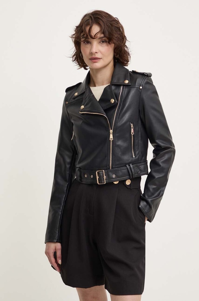 Bunda Answear.LAB nezateplené čierna S6612.1HWK