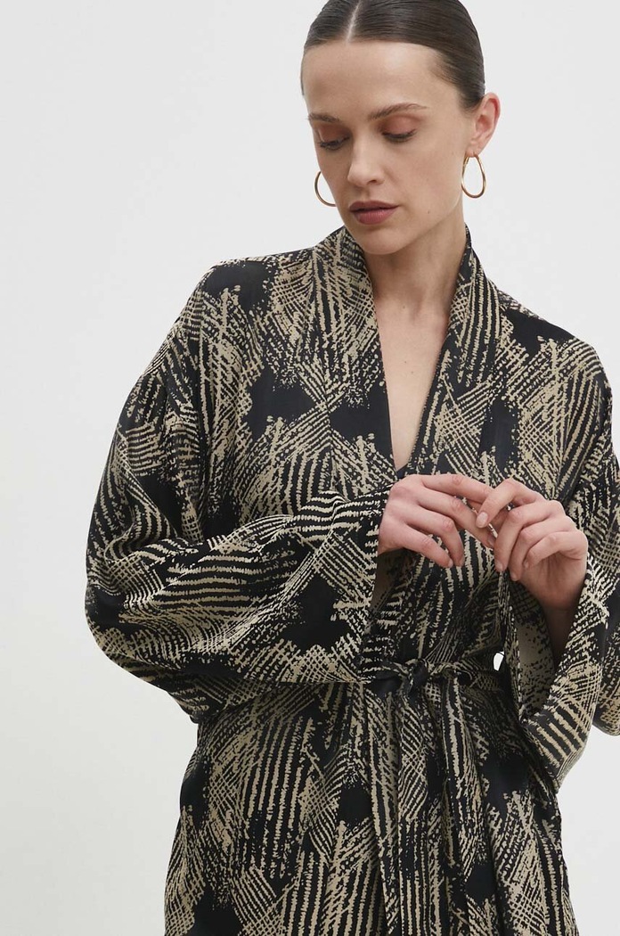 Kimono Answear.LAB černá 6826..td