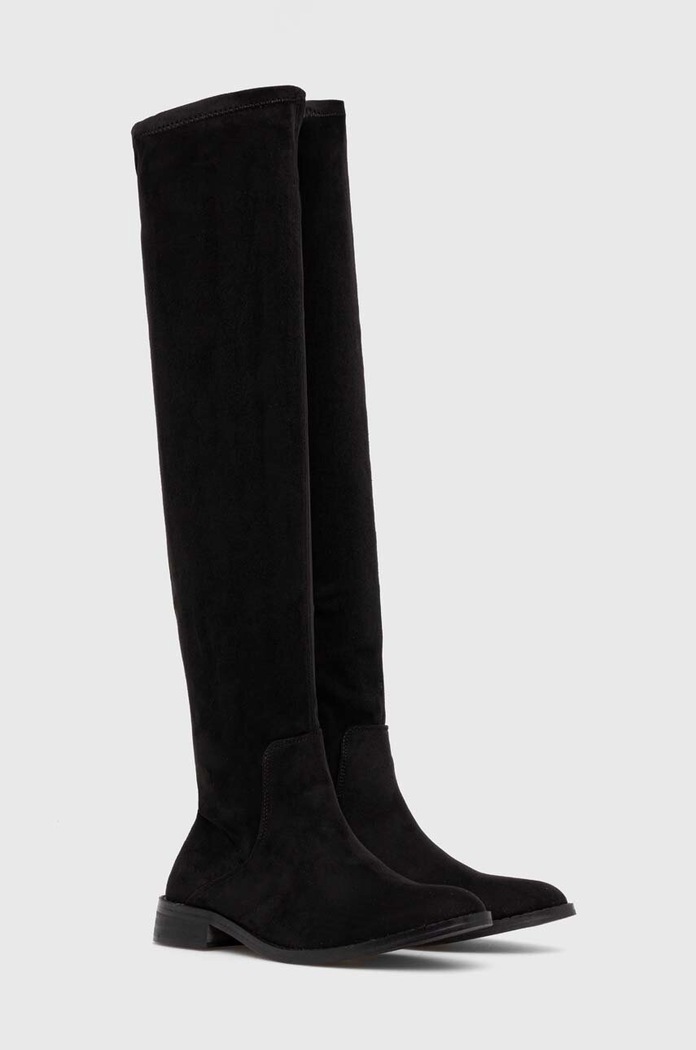 Vysoké čižmy Answear.LAB M2666.HWK čierna WW25