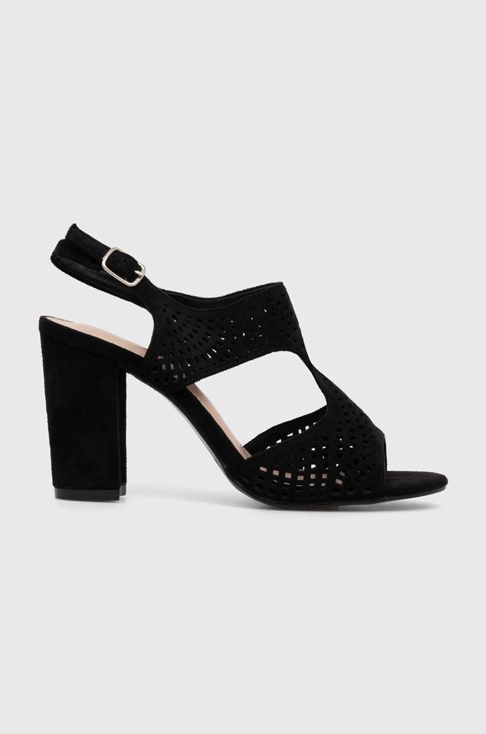 Answear Lab sandale gros negru N22961.hh