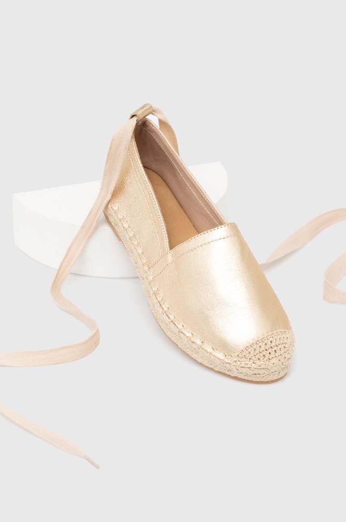 Espadrilky Answear.LAB 2184.HWK zlatá WW24