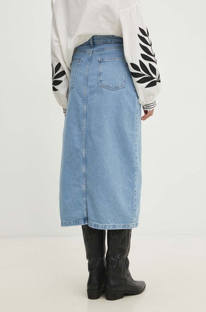 Îmbrăcăminte Answear Lab fustă din denim 2051.th albastru