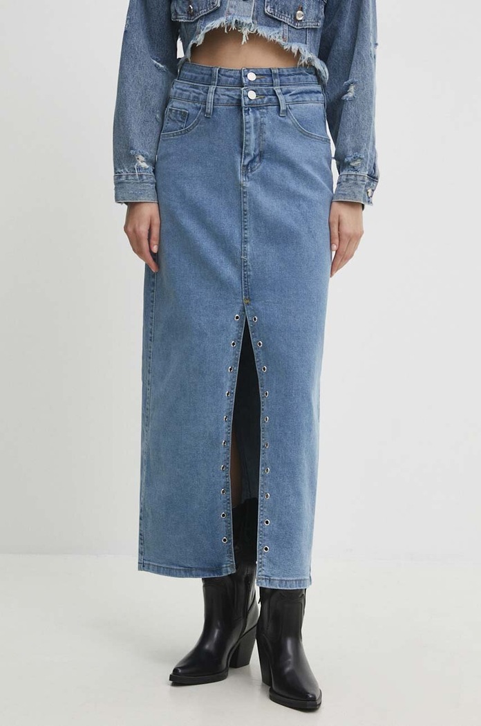 Jeans krilo Answear.LAB TR233.HWK modra WW24