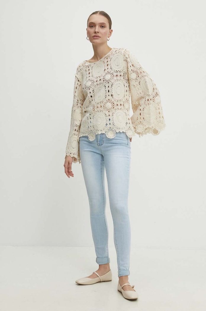 Answear.LAB Answear Lab jeans ap398.14.FKK albastru WW24