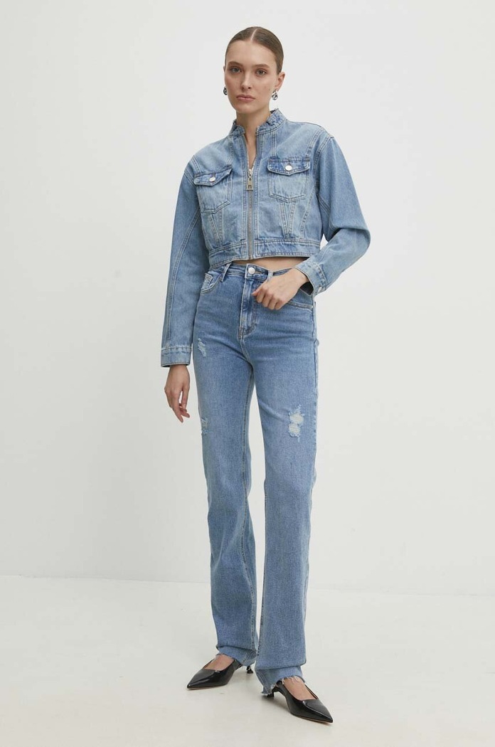 Answear.LAB jeansy rd2102.fh niebieski WW24