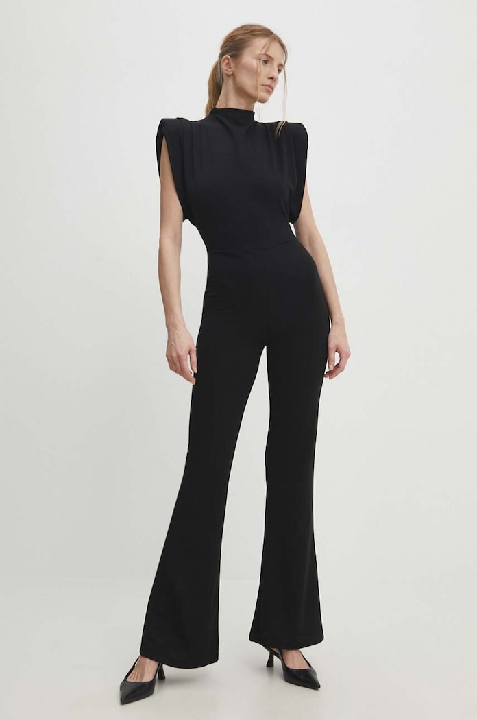 Answear Lab salopeta uni negru 7650.ijs