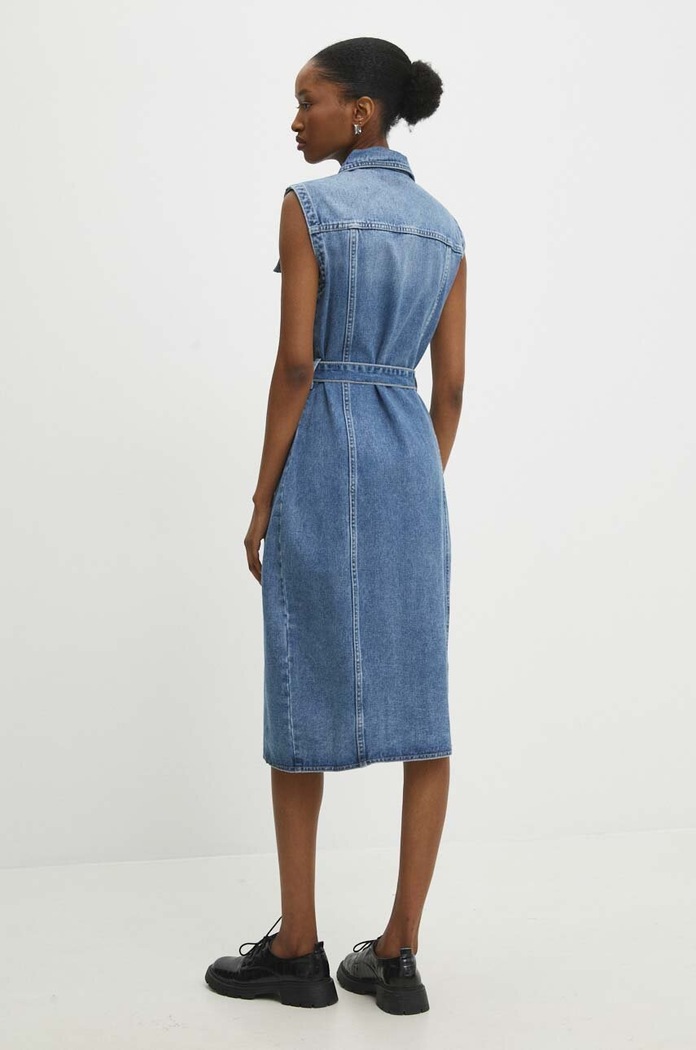 Îmbrăcăminte Answear Lab rochie din denim 2445.ijs albastru