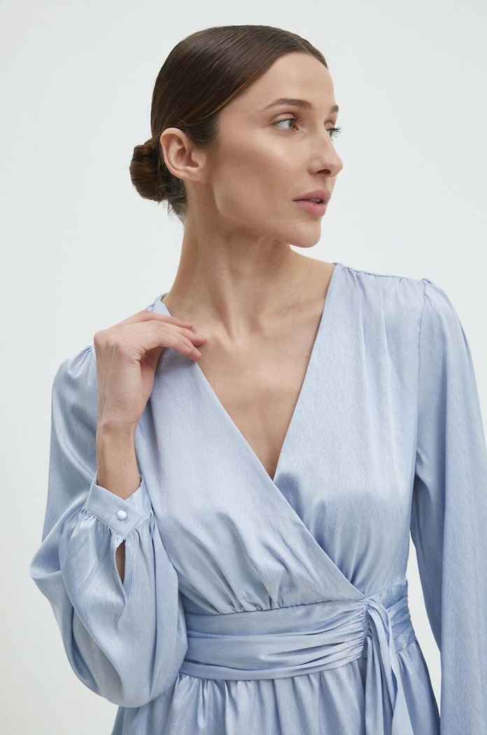 Answear Lab rochie albastru 4223d.fh