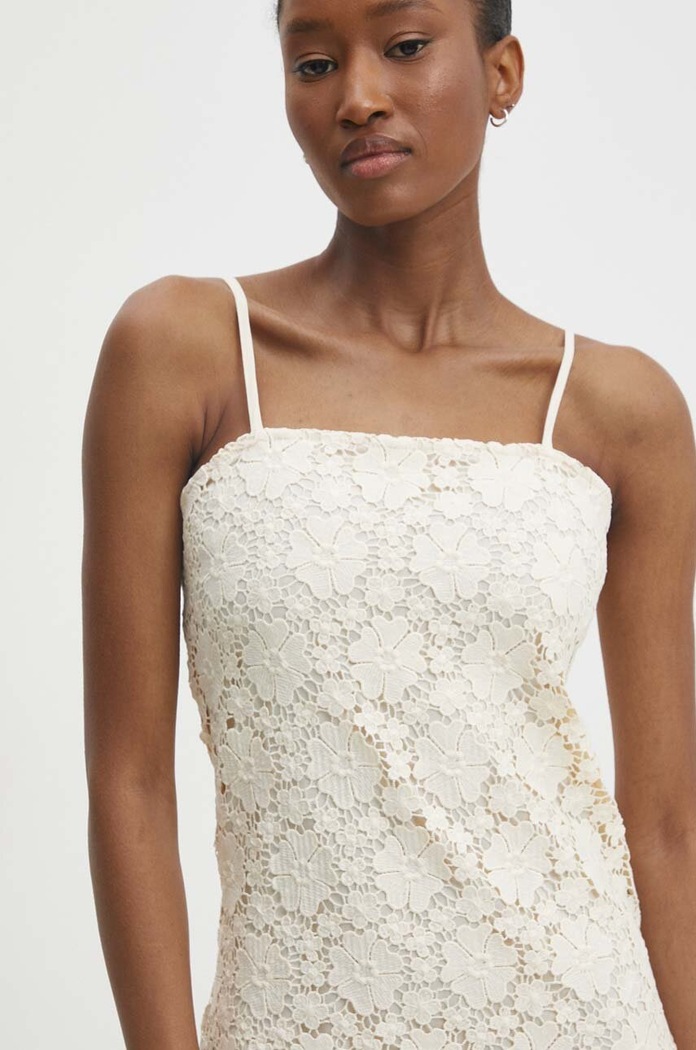 Answear Lab rochie 22146LR.HWK bej