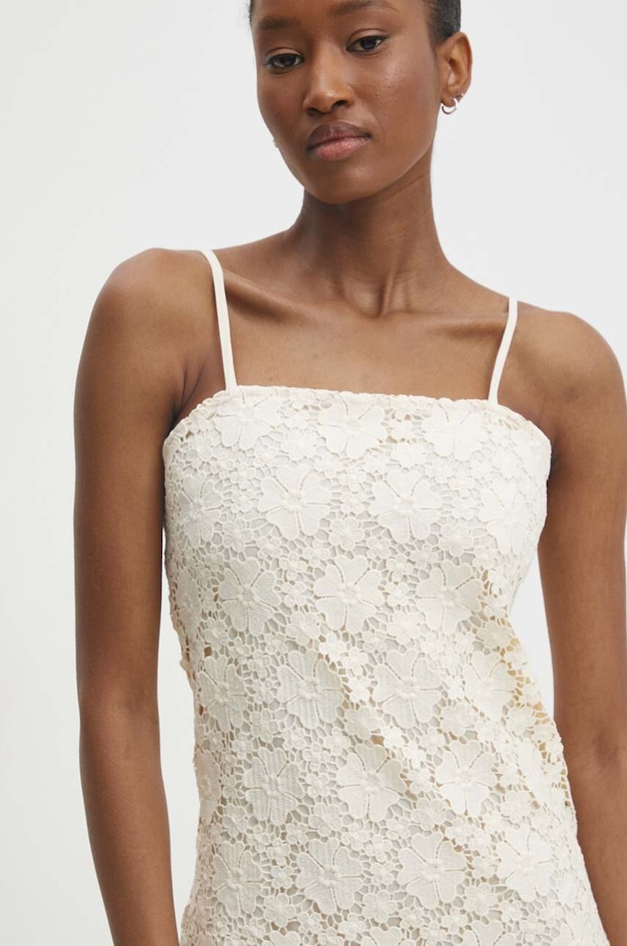 Answear Lab rochie 22146LR.HWK bej